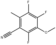 Benzonitrile, 2,4,5-trifluoro-3-methoxy-6-methyl-