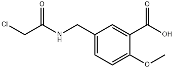 5-[(2-Chloroacetamido)methyl]-2-methoxybenzoic Acid