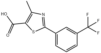 4-METHYL-2-[3-(TRIFLUOROMETHYL)PHENYL]-1,3-THIAZOLE-5-CARBOXYLIC ACID
