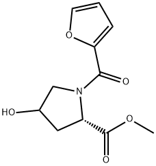 Proline, 1-(2-furanylcarbonyl)-4-hydroxy-, methyl ester