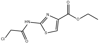 4-Thiazolecarboxylic acid, 2-[(2-chloroacetyl)amino]-, ethyl ester