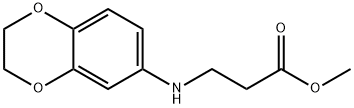 3-(2,3-DIHYDRO-BENZO[1,4]DIOXIN-6-YLAMINO)-PROPIONIC ACID METHYL ESTER