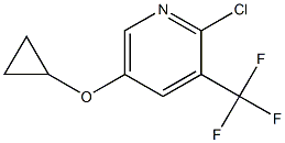 2-chloro-5-cyclopropoxy-3-(trifluoromethyl)pyridine