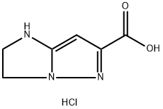 2,3-Dihydro-1H-imidazo[1,2-b]pyrazole-6-carboxylic acid hydrochloride