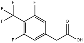 3,5-DIFLUORO-4-(TRIFLUOROMETHYL)PHENYLACETIC ACID
