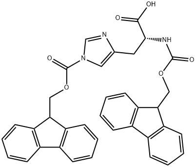 N,1-Bis[(9H-fluoren-9-ylmethoxy)carbonyl]-D-histidine