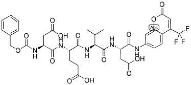 7-AMINO-4-TRIFLUOROMETHYLCOUMARIN, N-CBZ-L-ASPARTYL-L-GLUTAMYL-L-VALYL-L-ASPARTIC ACID AMIDE