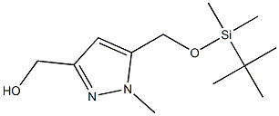 (5-(((tert-butyldimethylsilyl)oxy)methyl)-1-methyl-1H-pyrazol-3-yl)methanol