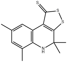 4,4,6,8-四甲基-5H-二硫杂环戊二烯并[5,4-C]喹啉-1-硫酮
