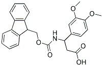 3-(3,4-dimethoxyphenyl)-3-{[(9H-fluoren-9-ylmethoxy)carbonyl]amino}propanoic acid
