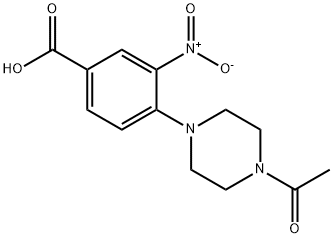 4-(4-乙酰哌嗪-1-基)-3-硝基苯甲酸