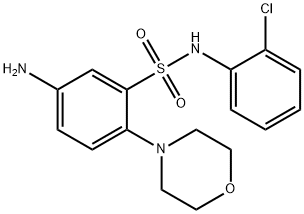 5-氨基-N-(2-氯苯基)-2-吗啉代苯磺酰胺