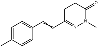 2-METHYL-6-(4-METHYLSTYRYL)-4,5-DIHYDRO-3(2H)-PYRIDAZINONE