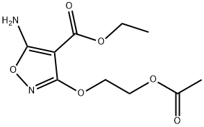 ETHYL 3-[2-(ACETYLOXY)ETHOXY]-5-AMINO-4-ISOXAZOLECARBOXYLATE