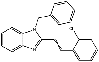 1-BENZYL-2-(2-CHLOROSTYRYL)-1H-1,3-BENZIMIDAZOLE