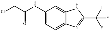 2-氯-N-[2-(三氟甲基)-1H-1,3-苯并二唑-5-基]乙酰胺