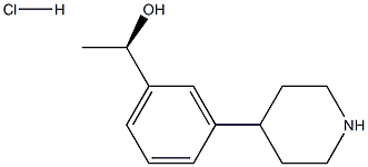 (R)-1-(3-(piperidin-4-yl)phenyl)ethan-1-ol hydrochloride