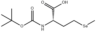 Butanoic acid, 2-[[(1,1-dimethylethoxy)carbonyl]amino]-4-(methylseleno)-, (2S)-