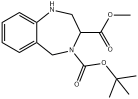 1,2,3,5-TETRAHYDRO-BENZO[E][1,4]DIAZEPINE-3,4-DICARBOXYLIC ACID 4-TERT-BUTYL ESTER 3-METHYL ESTER