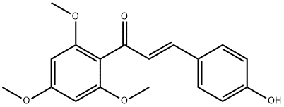 2-Propen-1-one, 3-(4-hydroxyphenyl)-1-(2,4,6-trimethoxyphenyl)-, (2E)-