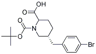 (2S,5R)-5-(4-BROMO-BENZYL)-PIPERIDINE-1,2-DICARBOXYLIC ACID 1-TERT-BUTYL ESTER
