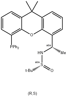 [S(R)]-N-[(S)-1-[5-(二苯基膦)-9,9-二甲基-9H-氧杂蒽]乙基]-2-叔丁基亚磺酰胺