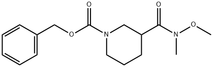 1-Cbz-N-methoxy-N-methyl-3-piperidinecarboxamide