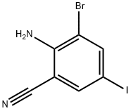2-Amino-3-bromo-5-iodobenzonitrile