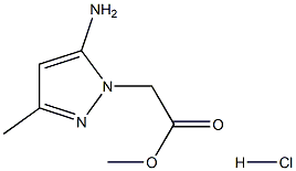 (5-AMINO-3-METHYL-PYRAZOL-1-YL)-ACETIC ACID METHYL ESTER HYDROCHLORIDE