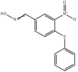 3-NITRO-4-(PHENYLSULFANYL)BENZENECARBALDEHYDE OXIME