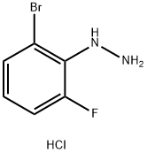 (2-bromo-6-fluorophenyl)hydrazine,hydrochloride