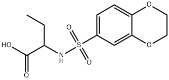2-(2,3-DIHYDRO-BENZO[1,4]DIOXINE-6-SULFONYLAMINO)-BUTYRIC ACID
