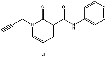5-CHLORO-2-OXO-N-PHENYL-1-(2-PROPYNYL)-1,2-DIHYDRO-3-PYRIDINECARBOXAMIDE