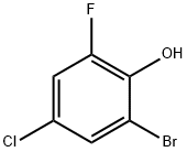 2-溴-4-氯-6-氟苯酚