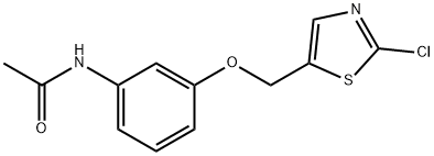 N-(3-[(2-CHLORO-1,3-THIAZOL-5-YL)METHOXY]PHENYL)ACETAMIDE