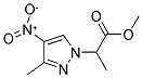 1H-Pyrazole-1-acetic acid, α,3-dimethyl-4-nitro-, methyl ester