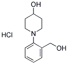 1-(2-Hydroxymethylphenyl)piperidin-4-ol hydrochloride
