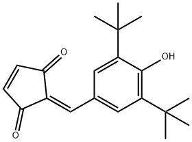 2-((3,5-DI-TERT-BUTYL-4-HYDROXYPHENYL)-METHYLENE)-4-CYCLOPENTENE-1,3-DIONE