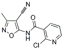 2-CHLORO-N-(4-CYANO-3-METHYL-5-ISOXAZOLYL)NICOTINAMIDE