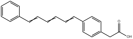 1,6-DIPHENYL-1,3,5-HEXATRIENE-4'-ACETIC ACID
