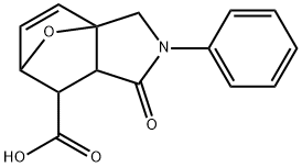 4-OXO-3-PHENYL-10-OXA-3-AZA-TRICYCLO[5.2.1.0(1,5)]DEC-8-ENE-6-CARBOXYLIC ACID