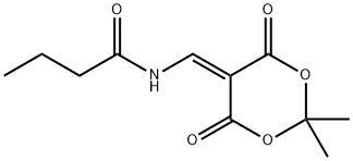 N-[(2,2-dimethyl-4,6-dioxo-1,3-dioxan-5-ylidene)methyl]butanamide