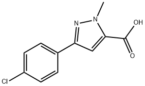 3-(4-氯苯基)-1-甲基-1H-吡唑-5-羧酸