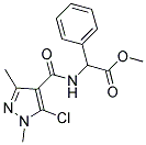 METHYL 2-([(5-CHLORO-1,3-DIMETHYL-1H-PYRAZOL-4-YL)CARBONYL]AMINO)-2-PHENYLACETATE