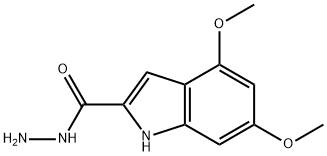 4,6-二甲氧基-1H-吲哚-2-卡巴肼