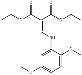Propanedioic acid, 2-[[(2,5-dimethoxyphenyl)amino]methylene]-, 1,3-diethyl ester