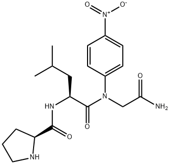 Glycinamide, L-prolyl-L-leucyl-N-(4-nitrophenyl)- (9CI)