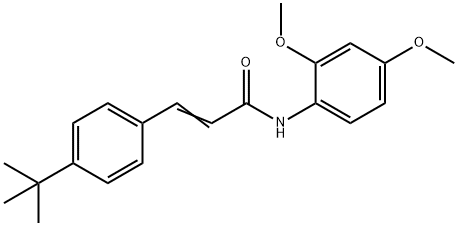 3-[4-(TERT-BUTYL)PHENYL]-N-(2,4-DIMETHOXYPHENYL)ACRYLAMIDE