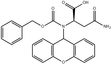 D-Asparagine, N2-[(phenylmethoxy)carbonyl]-N-9H-xanthen-9-yl-