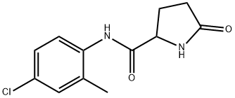 2-Pyrrolidinecarboxamide, N-(4-chloro-2-methylphenyl)-5-oxo-